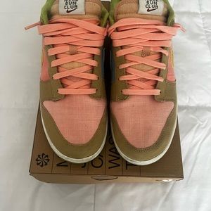 Slightly Worn Nike Dunk Low Retro Mens Tennis